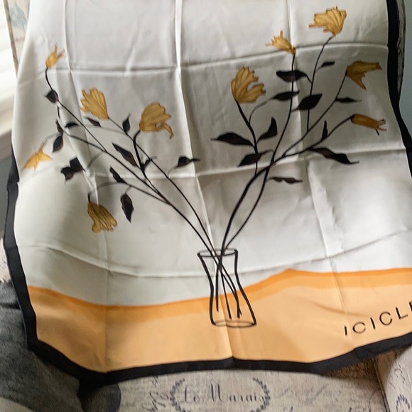 Icicle silk scarf - Picture 8 of 8